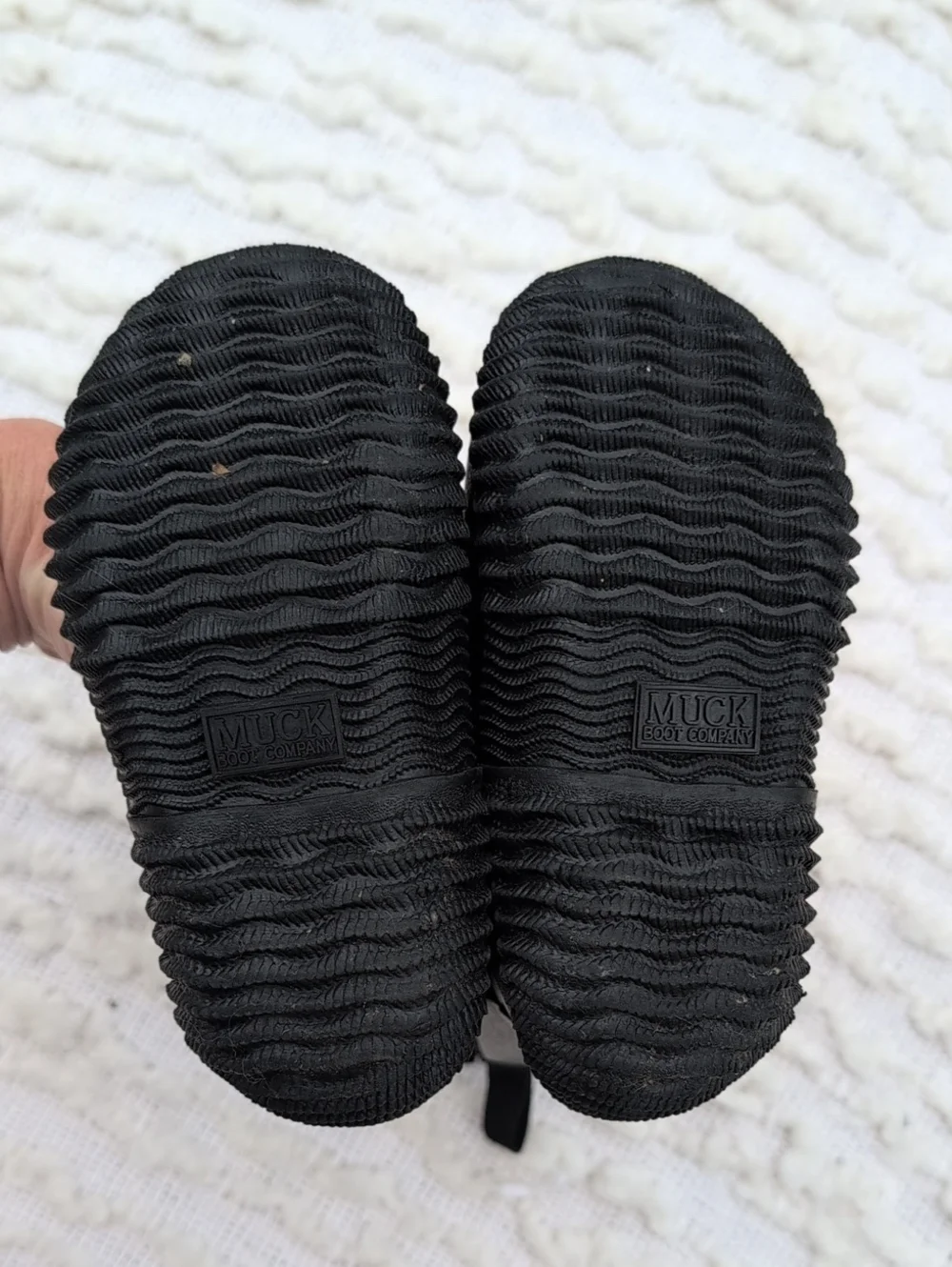Muck Boot Kids Toddler 8 Black Hale Waterproof Neoprene Winter Snow Mud Boots